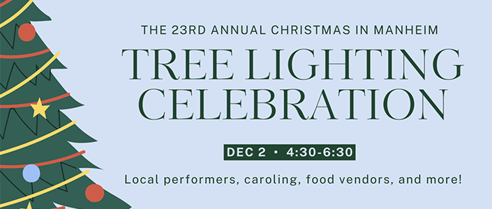 Manheim Tree Lighting - Manheim, Pa
