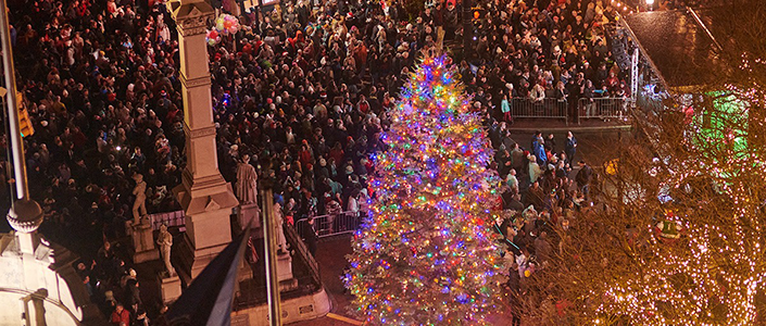Mayor'S Tree Lighting - Lancaster City, Pa