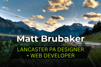 Matt Brubaker Web Design Lancaster PA