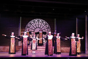 An Image Representing Sister Act On Stage At Dutch Apple Dinner Theatre In Lancaster County, Pa