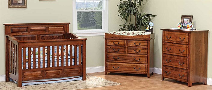 Amish baby hotsell furniture sets