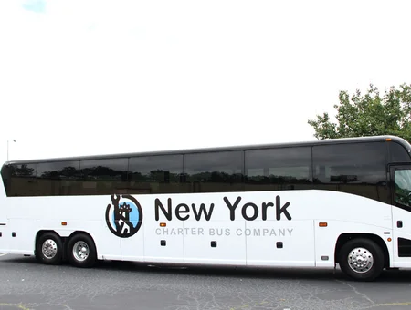 New York Charter Bus Company motor coach available for group transportation serving Lancaster PA