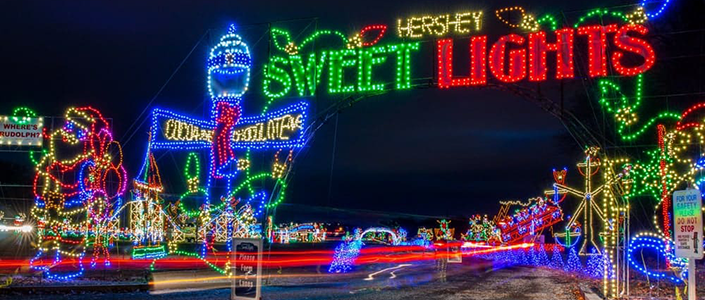 Hersheypark Sweet Lights - Hershey, Pa