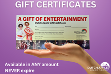 Dutch Apple Dinner Theatre