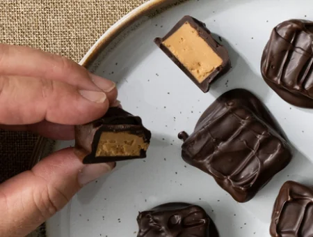Peanut butter chocolate candy from Wilbur Chocolate in Lancaster, Pennsylvania