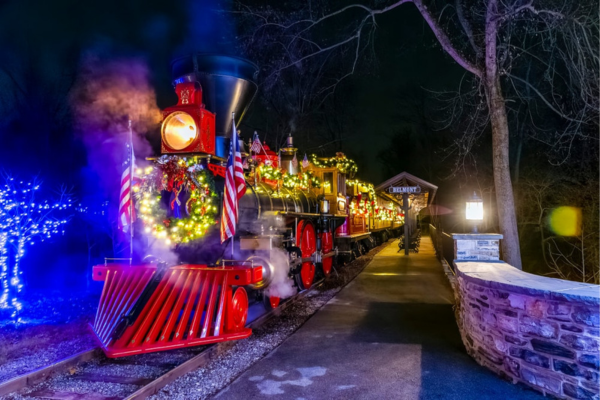 Christmas Light Train Ride At Stone Gables Image For Lancasterpa.com Stone Gables Estate - Elizabethtown, Pa