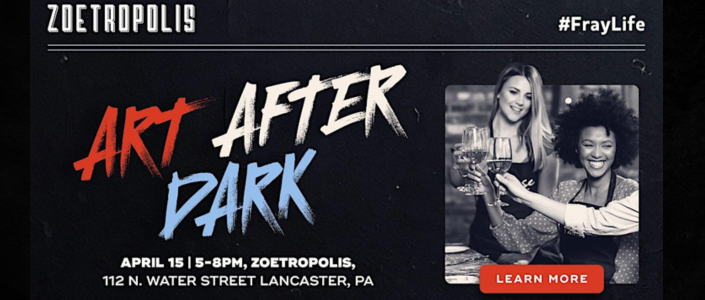 An Image Representing Art After Dark At Zoetropolis Cinema Stillhouse In Lancaster County, Pa