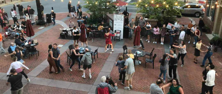 Swing Dancing At Penn Square - Lancaster, Pa