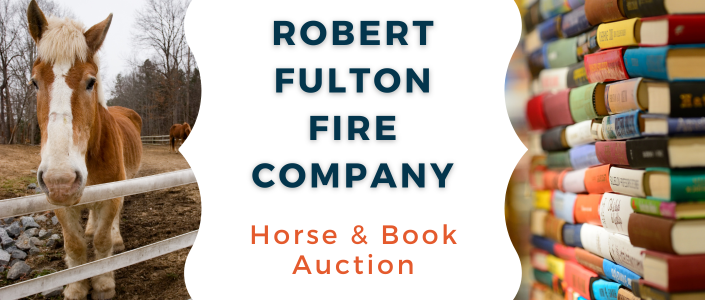 An Image Representing Robert Fulton Volunteer Fire Company Horse &Amp; Book Sale In Lancaster County, Pa