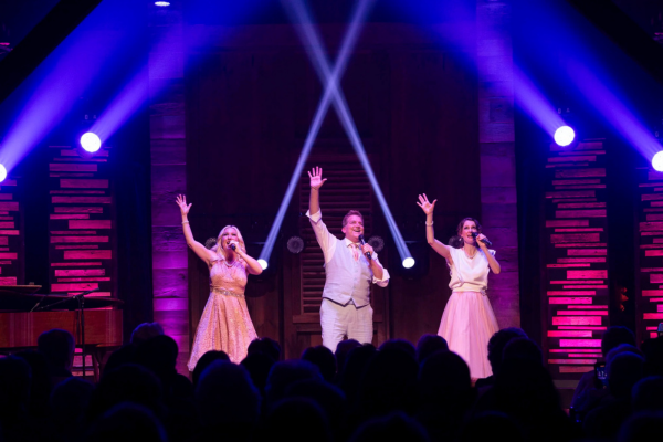 Inspiration! on stage at Barn at Paradise - Ronks, PA