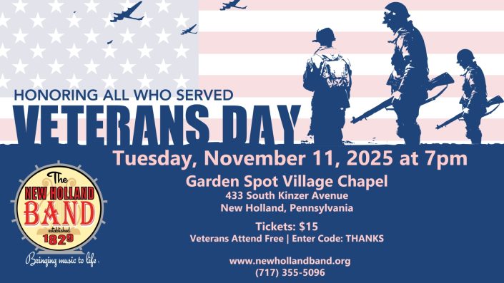 An Image Representing 2025 Veterans Day Concert In Lancaster County, Pa