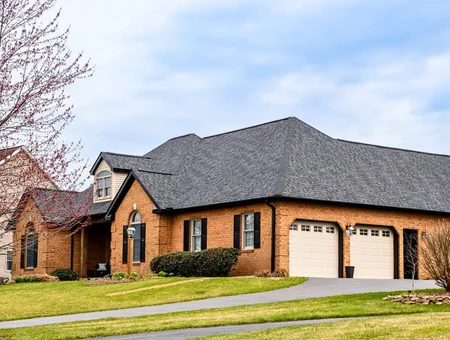 Superior Roofing new shingle roof installation on brick ranch home in Lancaster PA