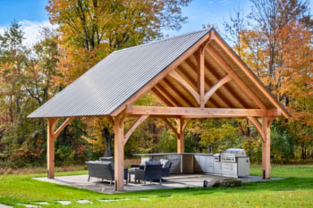 Lancaster County Backyard Timber Frames - Lancaster County, PA