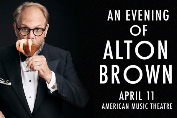 An Evening Of Alton Brown At American Music Theatre Image For Lancasterpa.com American Music Theatre - Event: Alton Brown - Lancaster, Pa