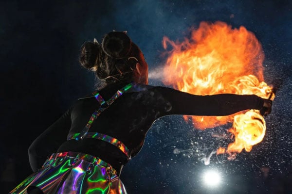 Entertainment In The Park At Lititz Fire &Amp; Ice Festival Image For Lancasterpa.com Lititz Fire &Amp; Ice Festival - Lititz, Pa