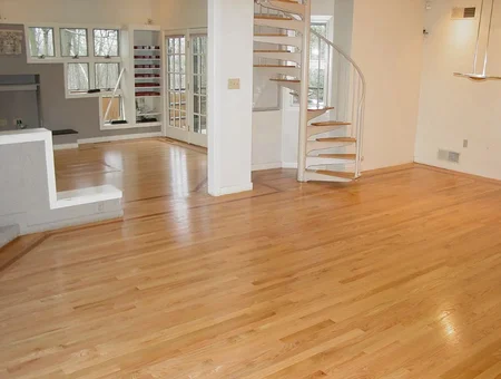 Nissly Professional Hardwood Flooring installation in open concept home interior Lancaster PA