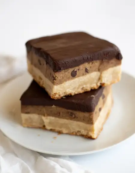 Courtyard Cafe chocolate peanut butter layered dessert bars - Lancaster PA bakery