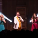 Live variety show performers on stage at Barn at Paradise in Lancaster PA