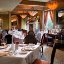 Elegant fine dining room at Osteria Avanti inside the Inn at Leola Village Lancaster County PA