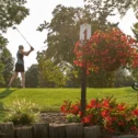 Golfer teeing off at Doubletree Golf Club in Lancaster PA