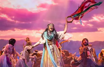 Biblical stage performance at Sight and Sound Theatre in Lancaster PA