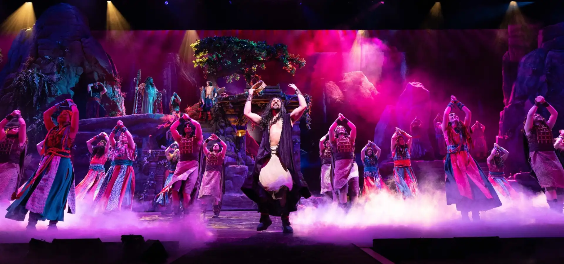 Live stage performance at Sight and Sound Theatre in Lancaster PA