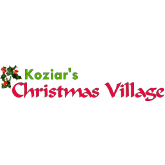 Kozians Christmas Village logo - holiday light attraction Lancaster County PA