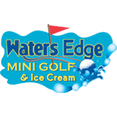 Waters Edge Mini Golf and Ice Cream logo - Lancaster PA family attraction