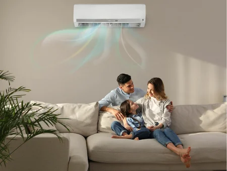 Ally Heating and Cooling mini split AC unit cooling Lancaster PA family at home