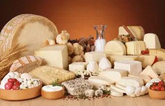 Alt text: Kitchen Kettle Village artisan cheese and specialty food display - Lancaster PA shopping