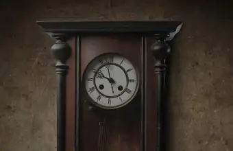 Antique grandfather clock available for online purchase at Old Time Chimes in Lancaster County PA