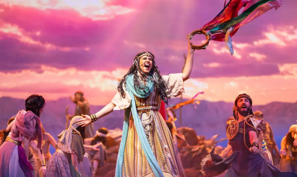 Biblical theatrical production performers on stage at Sight and Sound Theatre in Lancaster PA