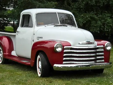 Restored classic Chevrolet pickup truck by Steffy's Garage in Lancaster PA