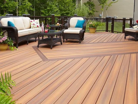 Composite deck and railing by GreenWay Fence and Railing Supply, Lancaster PA