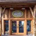 Storefront entrance of The Olive Basin, Intercourse PA