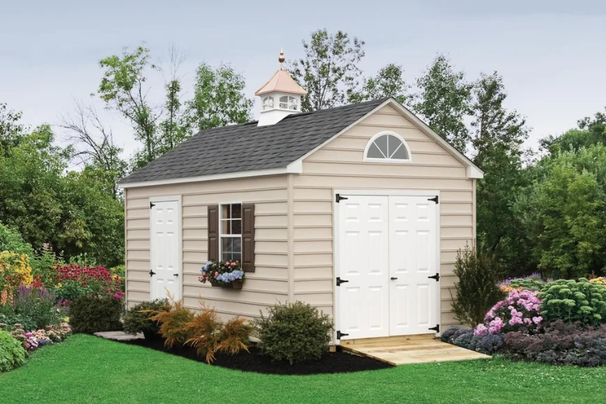 Amish built garden shed with cupola by Lancaster Barns, Lancaster County PA