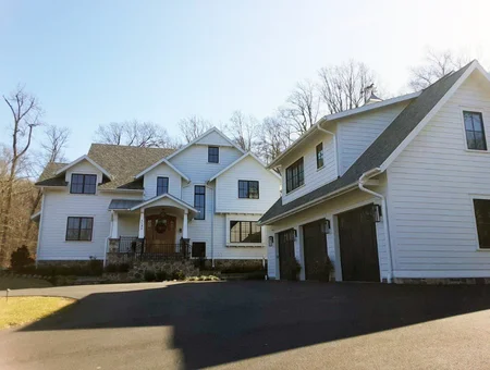 Custom home exterior remodel by Maple Grove Exteriors, Lancaster PA