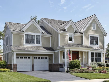 Two story home exterior remodel by Zimmerman Exteriors, Lancaster PA