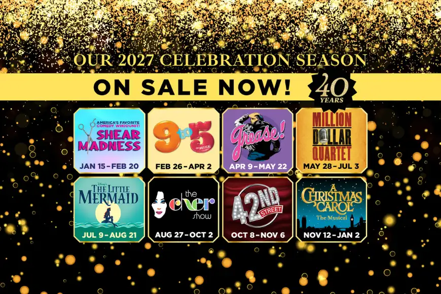 2027 Shows at Dutch Apple Dinner Theatre - Lancaster, PA