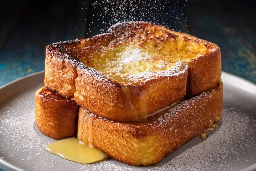 Powdered sugar French toast Hershey Farm Resort dining Lancaster PA