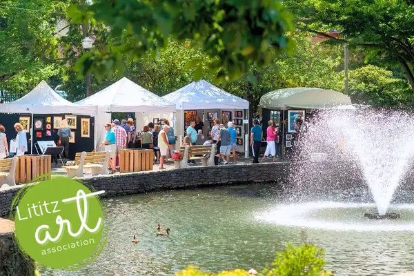 Lititz Outdoor Fine Art Show at Moravian Church Square - Lititz, PA