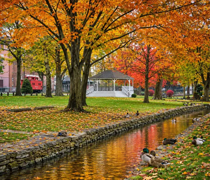 Fall in Lititz Springs Park - Lititz, PA - photo Donald Reese