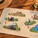 Itinirary Map of Lancaster County