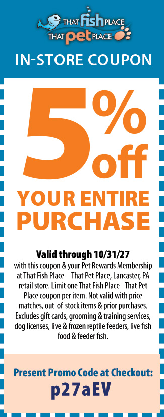 That Fish Place - Coupon